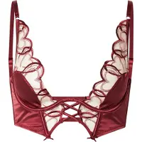 Hunkemoller BH 'Olivia' wijnrood
