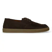 Manfield Bruine suède bootschoenen | Maat 42