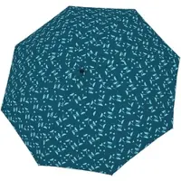 Doppler Fiber Magic Joy Automatische Paraplu Dames - Winddicht Blauw