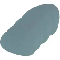 Lind DNA Placemat Curve L Nupo Light Blue (Set van 4)-37 x 44 cm