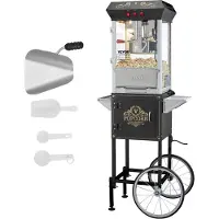 Vevor Popcornmachine met kar