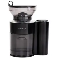 Chiato grindPLAY Burr Koffiemolen met geïntegreerde weegschaal - Zwart