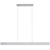 Q-SMART-HOME Slimme hanglamp Q-Adriana, dimbaar, alu / grijs / zink, Woon-/ Eetkamer, Aluminium, Modern, Slimme hanglamp