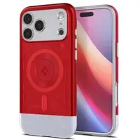 Spigen Classic C1 Magsafe iPhone 17 Pro Hoesje Rood