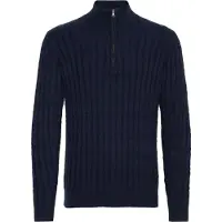 Indicode Trui 'Paulo' blauw / navy / donkerblauw