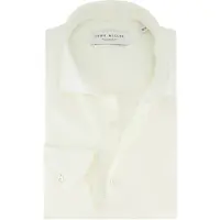 John Miller Tailored Fit overhemd creme