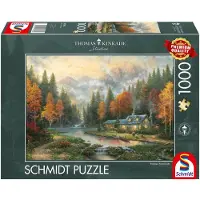 Schmidt Herfstavond aan het meer Puzzel (1000 stukjes)