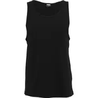 Urban Classics Tanktop - Jersey Big Tank - S tot XXL - voor Mannen - zwart - Maat S