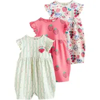 Next Rompertje/body crème / navy / rood / lichtrood