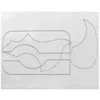 Gewa Pickguard Clear 20 x 25 cm
