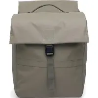 New Looxs Leeds Double - Dubbele Fietstas – Past op elke Bagagedrager – Gerecycled materiaal - Geschikt voor Elektrische Fietsen – 38 liter - Taupe