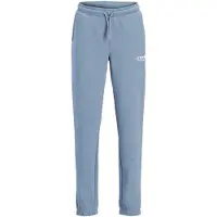 Jack & Jones JUNIOR relaxed joggingbroek - lichtblauw Jongens Sweat Printopdruk - maat 152