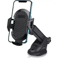 STILVORA Autohouders - Auto Smartphone Mount - Universale Telefoonhouder - 360° Draaibaar - Mobiele Telefoonhouder Auto - Zwart