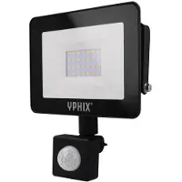 Yphix LED breedstraler met bewegingsmelder Pro 10W 4000K IP44