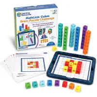 Learning Resources Mathlink Cubes - Brain puzzel Challenge - Breinbreker