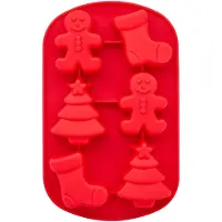 Wilton Siliconen Mal Kerst - DIY Bakvorm - Kerstmis