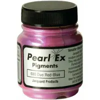 Jacquard Pearl Ex pigment speelgoed 14 gr duo rood blauw creatief.