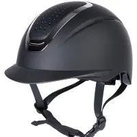 Harry's Horse - Veiligheidscap Mont Denali II - Zwart Gunmetal - Maat 52/54