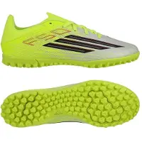 Adidas Voetbalschoen 'F50 CLUB' grijs / limoen / zwart