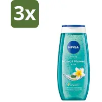 Nivea Douchegel Hawaii Flower & Oil 250 ml - Bulkverpakking - 3 stuks