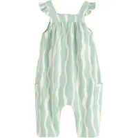 Next Rompertje/body lichtgroen / wit