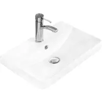 Mexen Dagna ingebouwde wastafel 50 x 35 cm, wit - 21995100