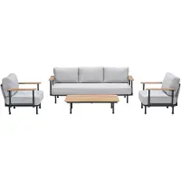 Garden Impressions Emmely loungeset 4-delig - valley sand