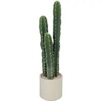 HOMCOM Kunstmatige Planten-Kunststof-22L x 22B x 95H cm-Groen