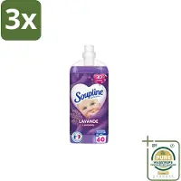 Soupline 3 x – Wasverzachter – Relax Magnolia & Lavendel – 950 ml - Grootverpakking - Koffiezetapparaat - Koffiezetapparaat - Koffiezetapparaat