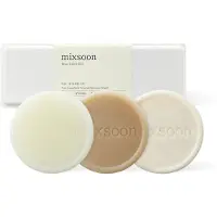 Mixsoon - Bean Travel Kit - Shampoo - Conditioner - Body bar - 3 x 25