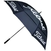 Titleist Tour Double Canopy Golfparaplu Zwart Wit