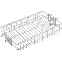 Grizzly Grills Rotisserie Flat Rack - Rotisserie rek - RVS