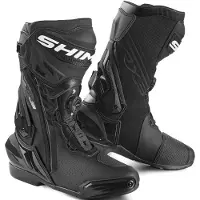 SHIMA VRX-3 Perforated Zwart Wit Motorlaarzen Maat 46