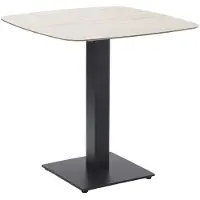 Garden Impressions Tobi bistro tuintafel 75x75 cm - donker grijs