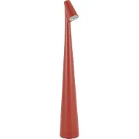 Strühm GROT Led - Tafellamp Oplaadbaar – Draadloos en dimbaar – CCT - Warm wit / Daglicht / koud wit - Moderne touch lamp – Nachtlamp Slaapkamer – 35 cm – Rood