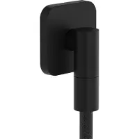 Hansgrohe Fine - Wandaansluitbocht, mat zwart 36739670
