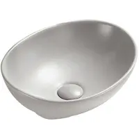 Mexen Elza opbouw wastafel 40 x 33 cm, grijs mat - 21014067