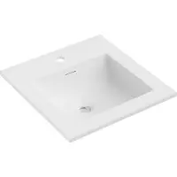 Mexen Otis wastafel ingebouwd in het blad 46 x 46,5 cm, wit mat - 25184501