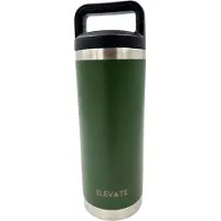 Elevate Premium Thermosfles – 500 ml | Dubbelwandig RVS | Houdt Dranken 24u Koud & 6u Warm | Groen