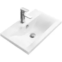 Mexen Emma ingebouwde wastafel 42 x 39 cm, wit - 25054200