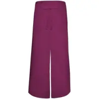 Link Kitchen Wear Franse sloof met split - Bordeaux - 100 x 100 cm -