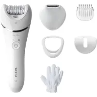 Philips Series 8000 BRE715/00 - Wet & Dry - Epilator voor vrouwen - Wit