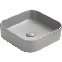 Mexen Vena opzetwastafel 37 x 37 cm, lichtgrijs mat - 22193761