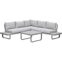Garden Impressions Diego loungeset 4-delig - taupe
