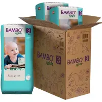 Bambo Nature Bambo Luiers Maat 3 Midi - 4 - 8 kg - 3 x 52 stuks - Voordeelverpakking