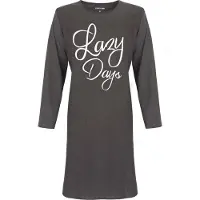 Temptation TPNGD2202A dames bigshirt Donker Grijs. - Maten: XL