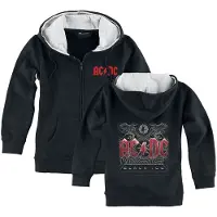 AC/DC Kinder vesten voor kinderen - Metal-Kids - Black Ice - voor Kinderen - zwart - Maat 104