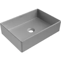 Mexen Goya opzetwastafel 45 x 32 cm, lichtgrijs mat - 22184561