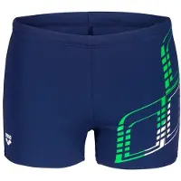 Arena - Graphic Swim Short - Zwembroek 7, blauw
