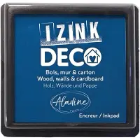 Aladine inktkussen marineblauw XL voor creatief decoreren en stempelen.